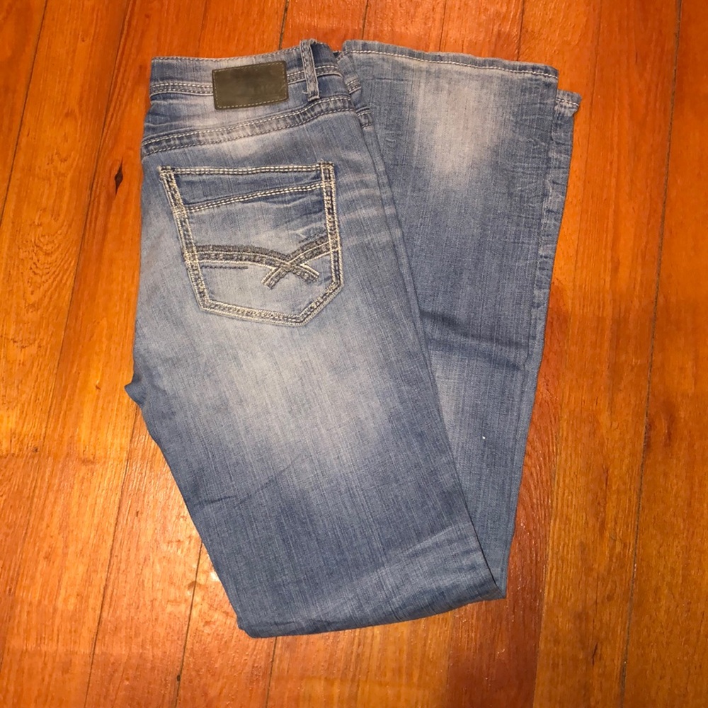 Men’s Buckle Jeans